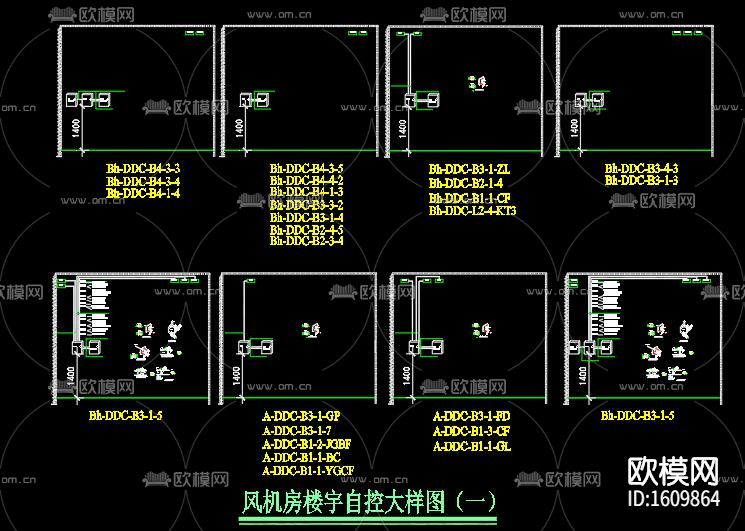 酒店弱电智能化系统cad施工图下载（渲染图8）