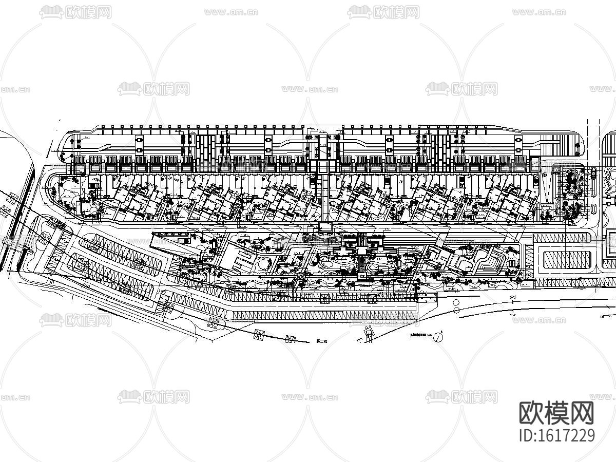 景观设计cad施工图下载（渲染图2）