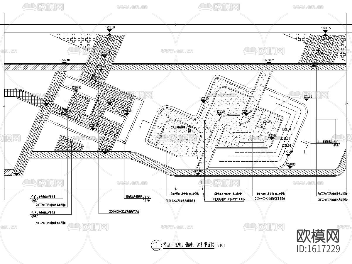 景观设计cad施工图下载（渲染图5）