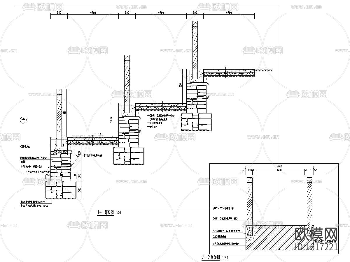 特色农场景观cad施工图下载（渲染图4）