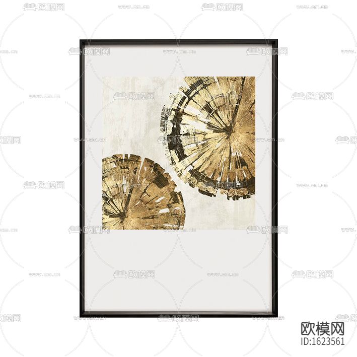 北欧简约木桩纹理装饰画下载