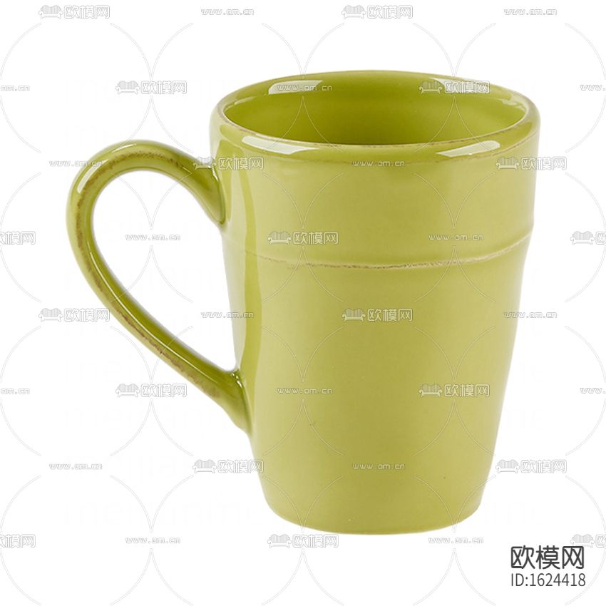 现代简约苹果绿马克杯下载