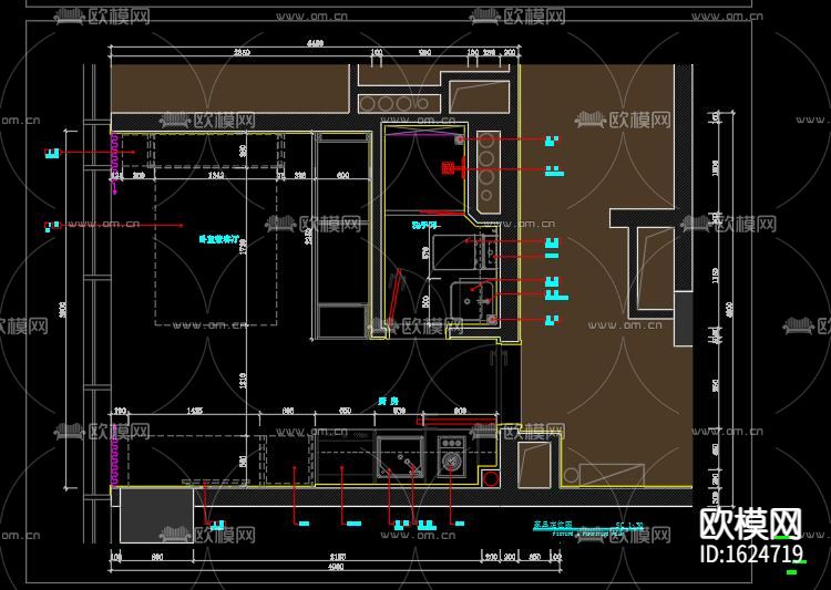 25平米样板间下载（渲染图6）