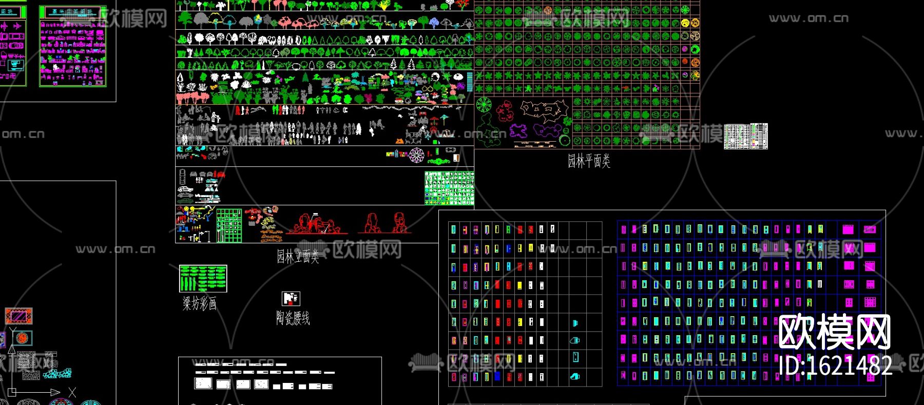 室内cad超全图库下载（渲染图1）
