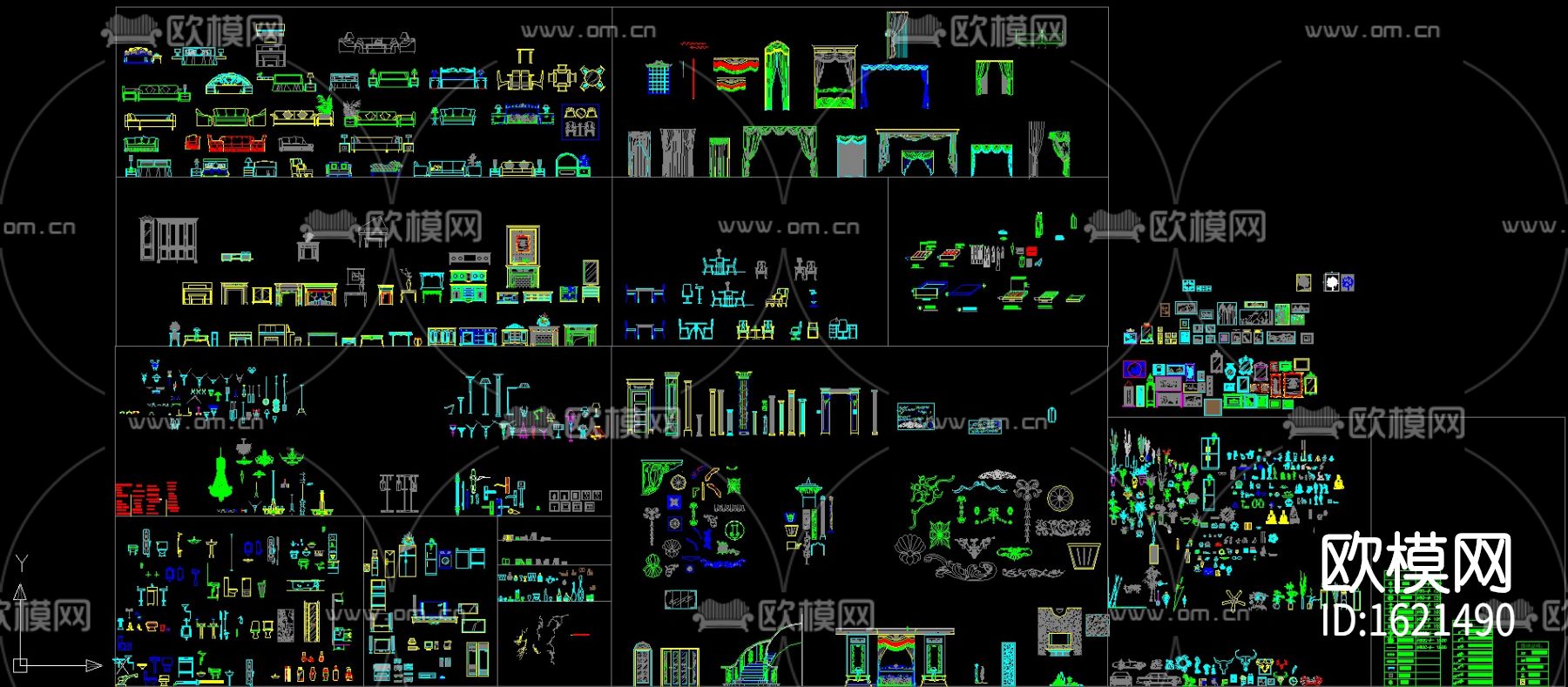 室内cad图库下载