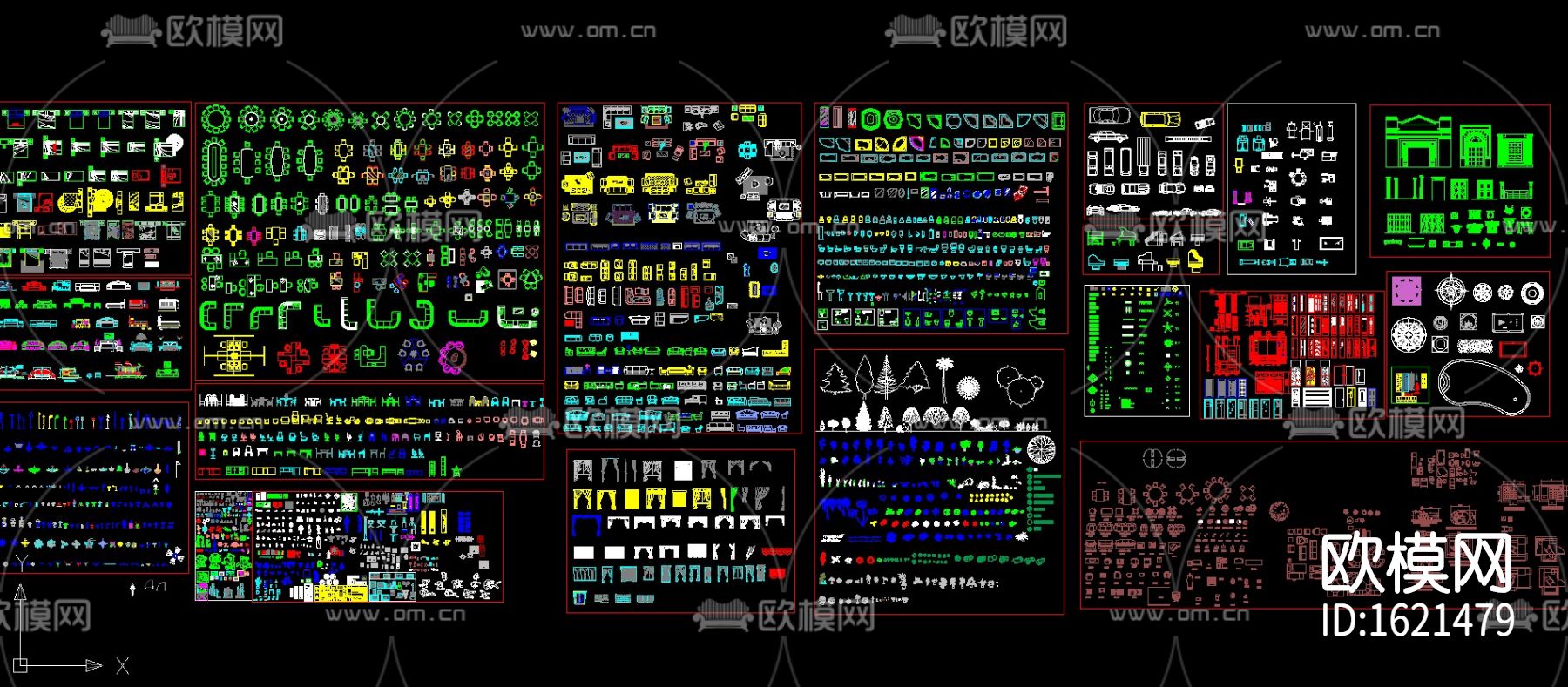 室内cad超全图库下载