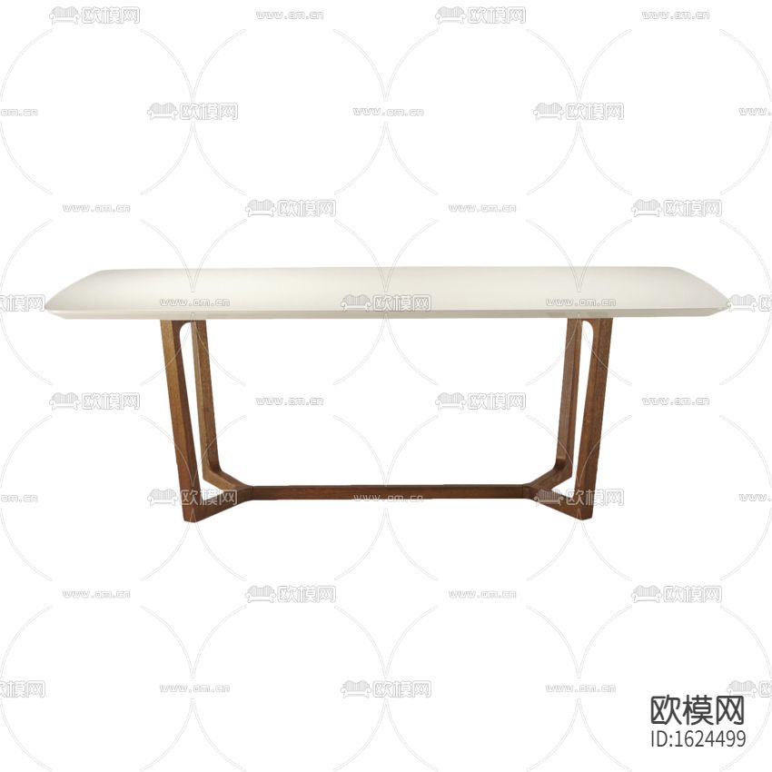 北欧简约实木餐桌下载