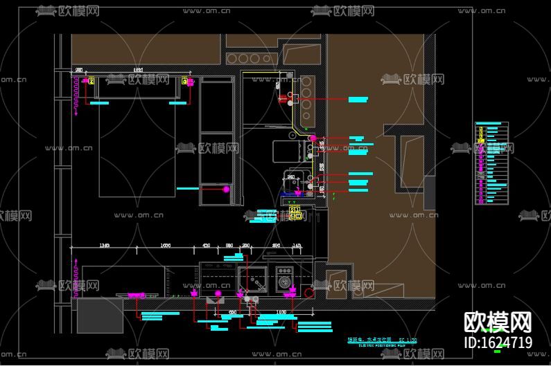 25平米样板间下载（渲染图5）