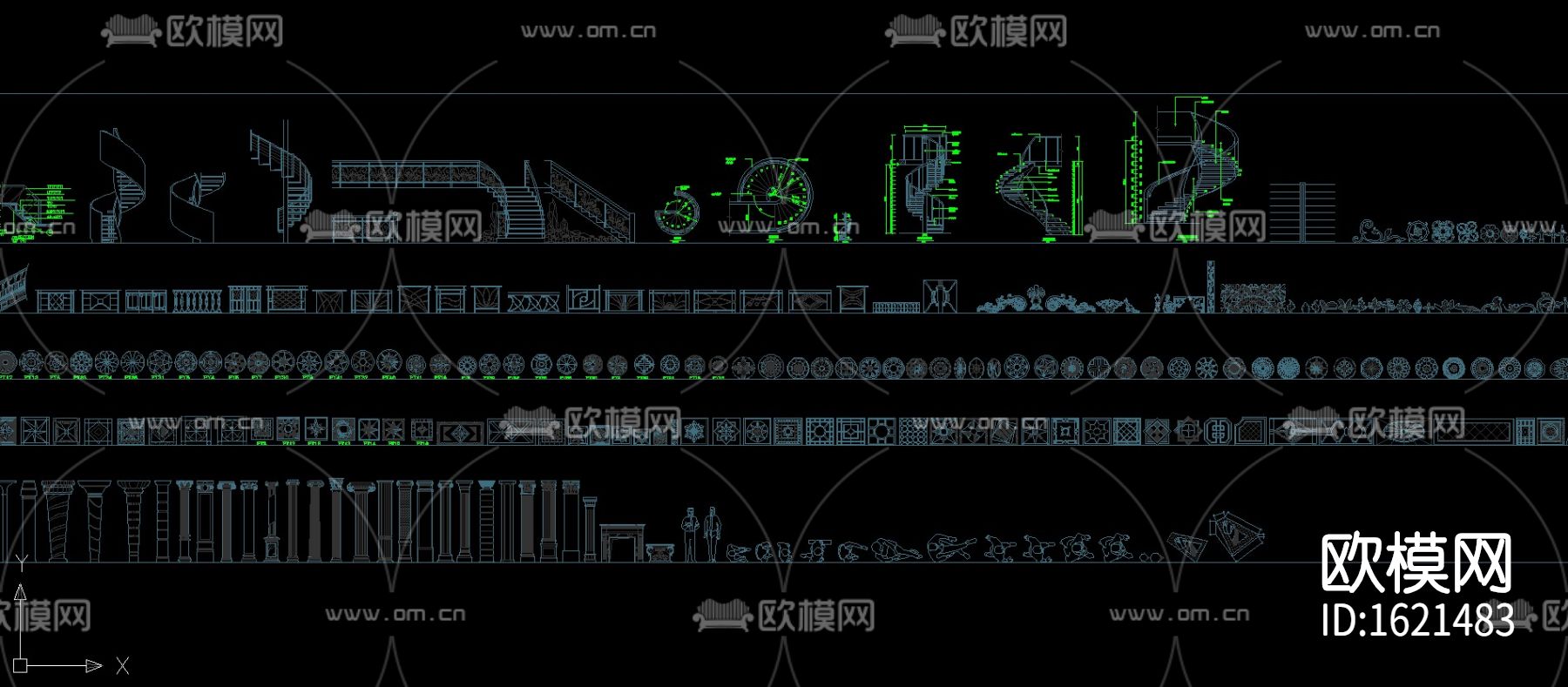 室内cad图库下载（渲染图3）