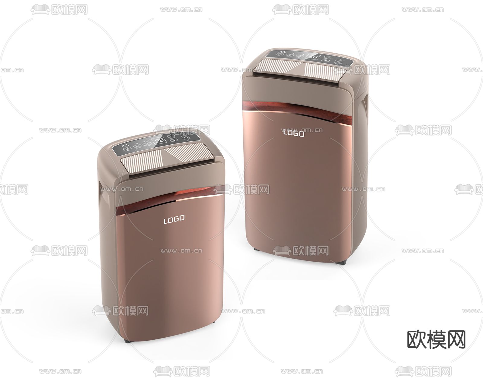 现代除湿机3d模型下载