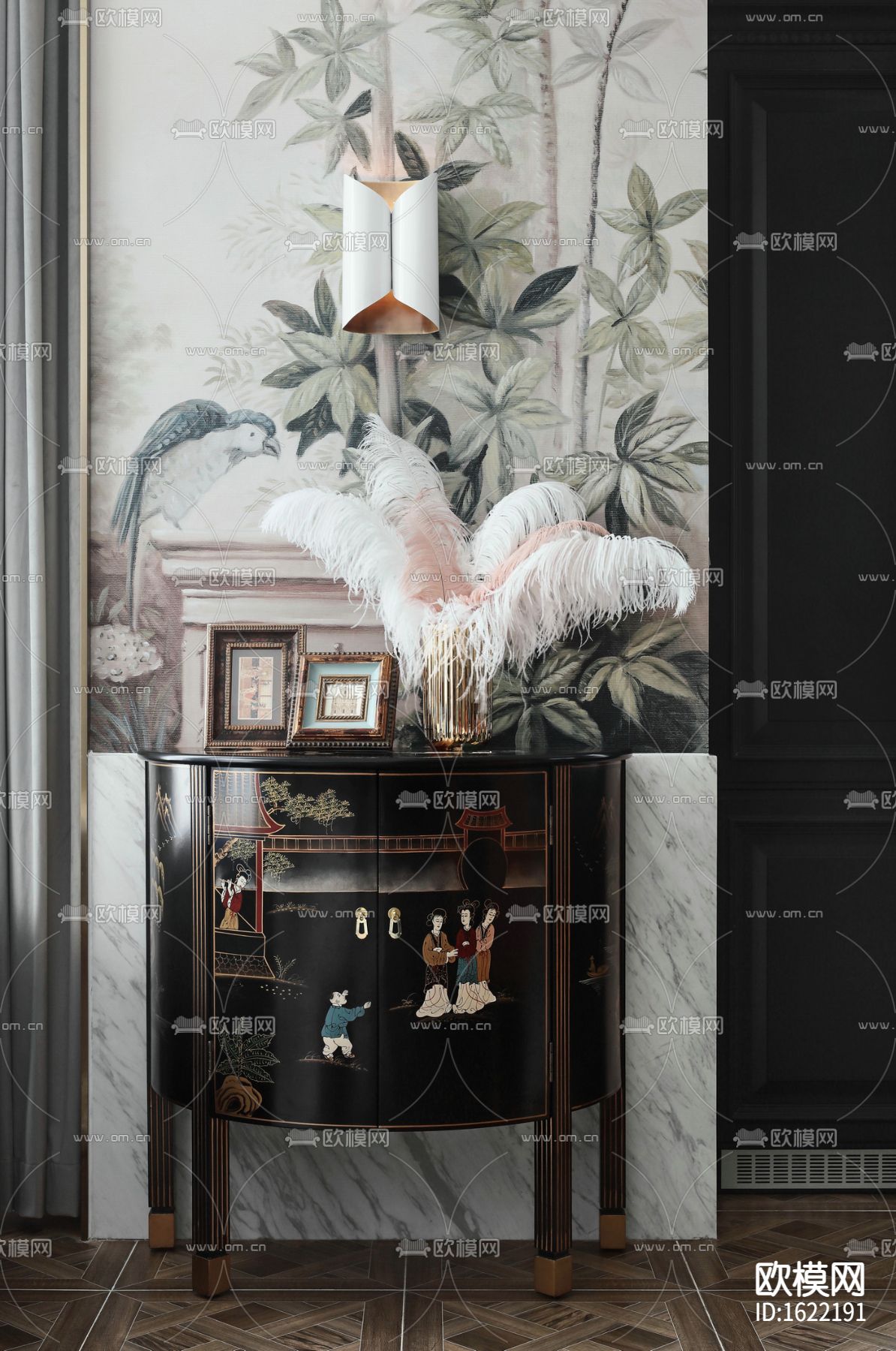 法式复式住宅实景照片+施工图下载（渲染图7）