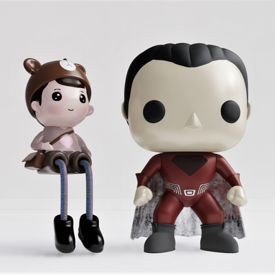  现代公仔玩偶su模型 