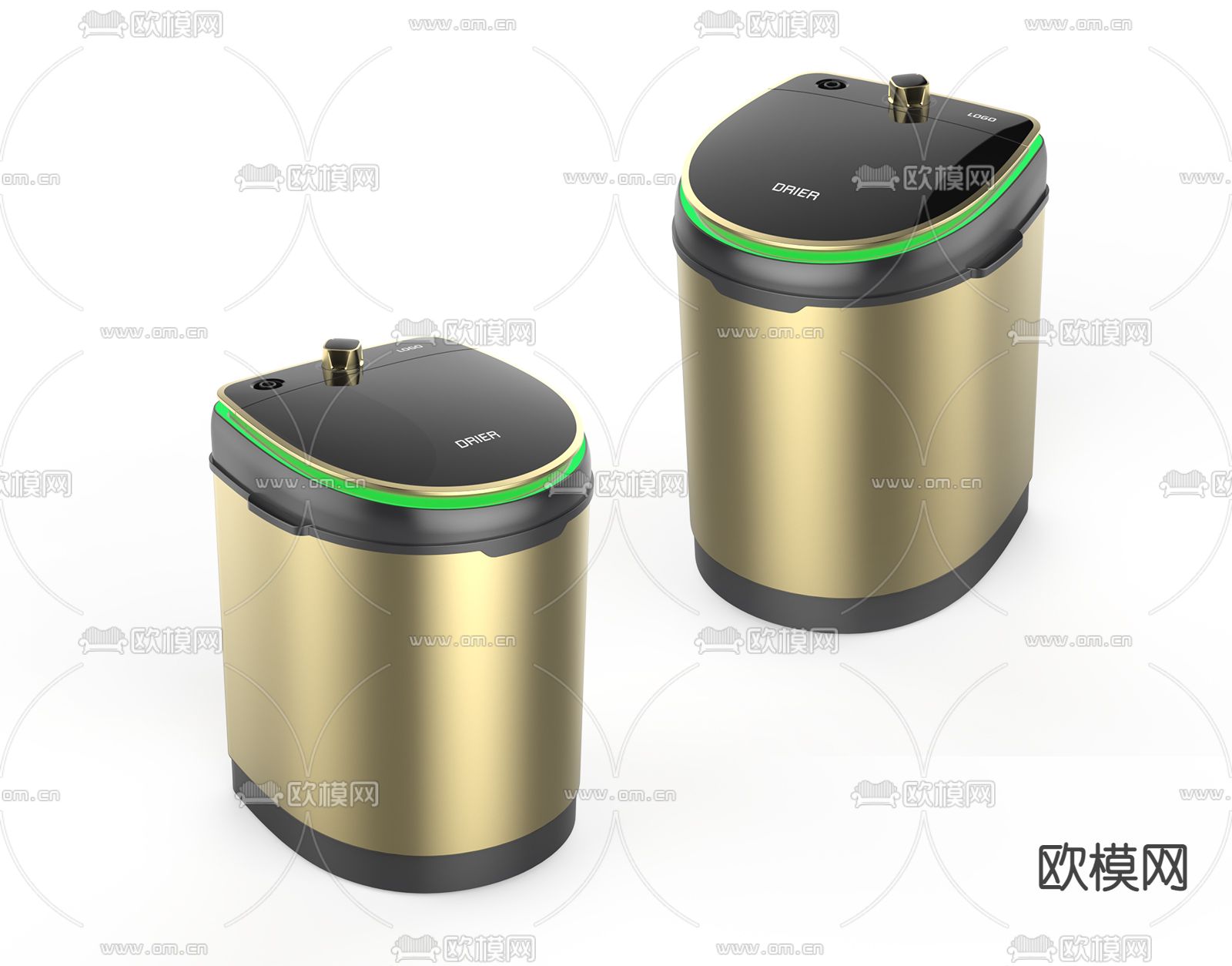 现代迷你洗衣机3d模型
