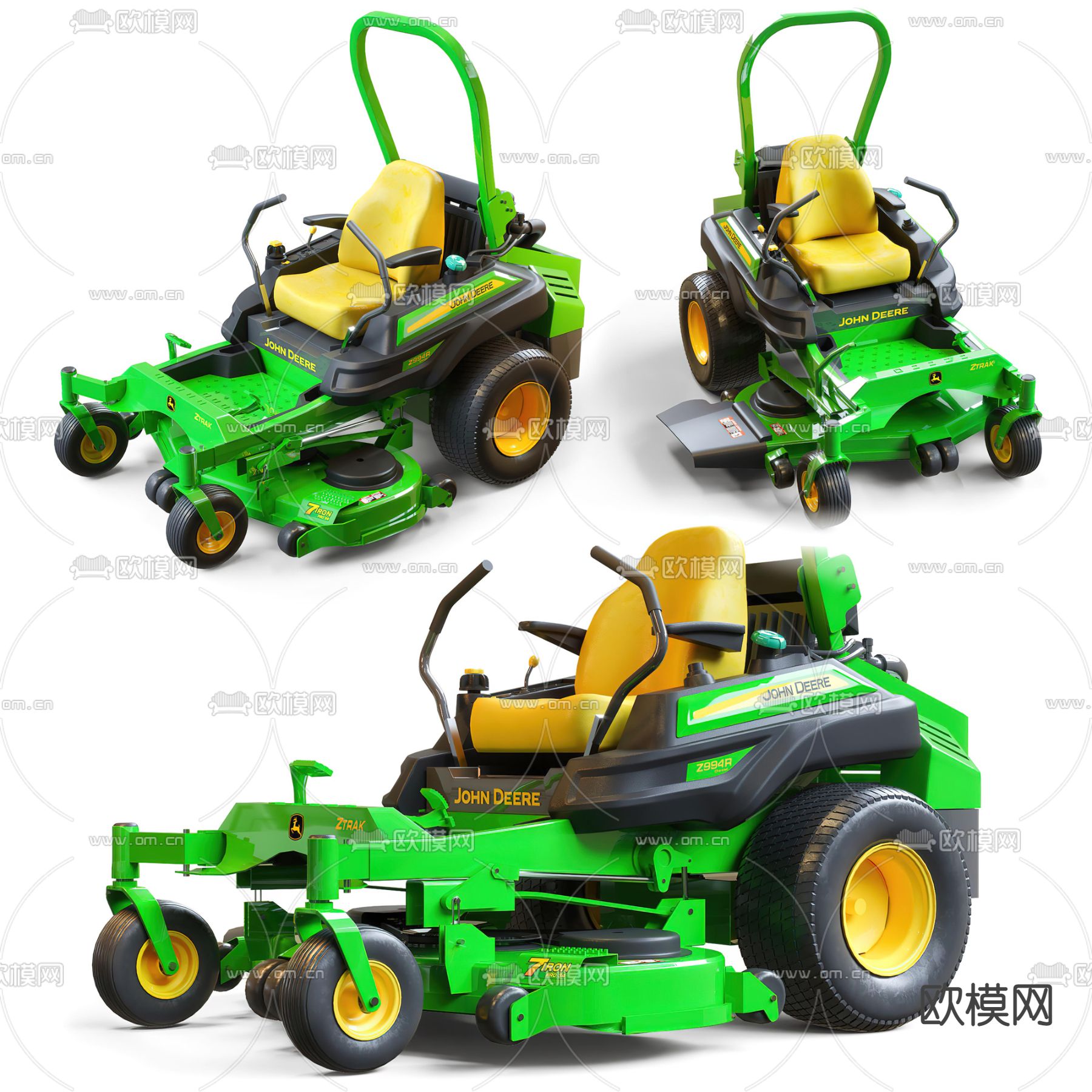 现代儿童玩具车3d模型下载