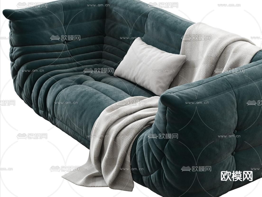 Ligne roset 多人沙发3d模型下载（渲染图3）