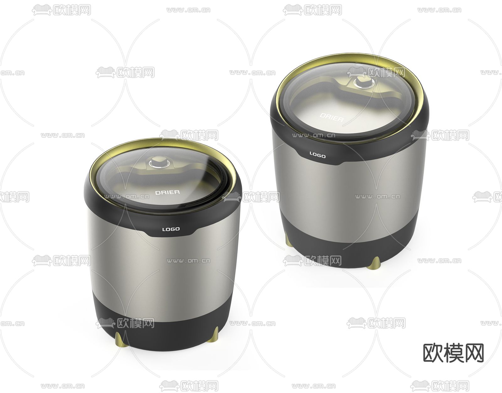 现代迷你洗衣机3d模型下载