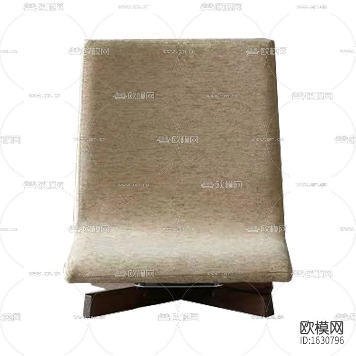 新中式简约休闲布艺实木休闲椅茶椅