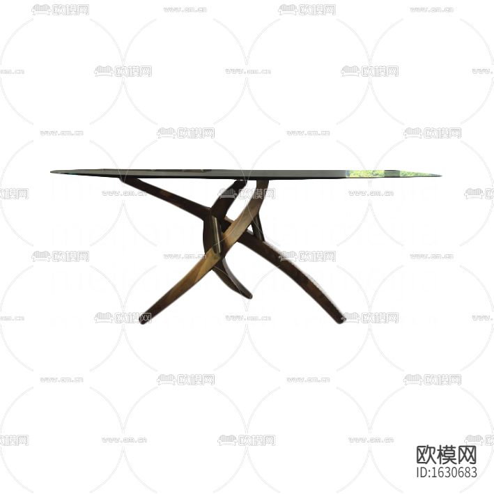 现代复古做旧实木玻璃艺术餐椅