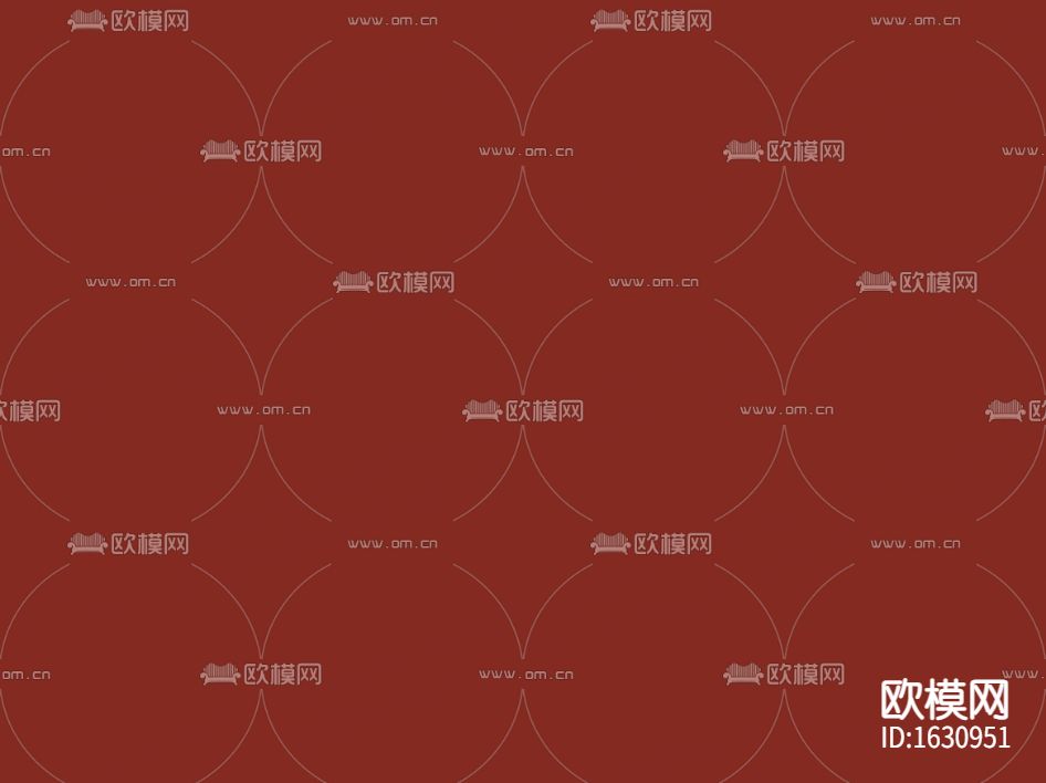 新中式简约朱红色壁纸下载