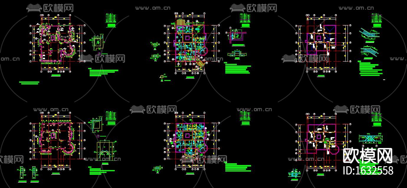新中式别墅下载（渲染图7）