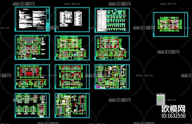新中式别墅下载（渲染图10）