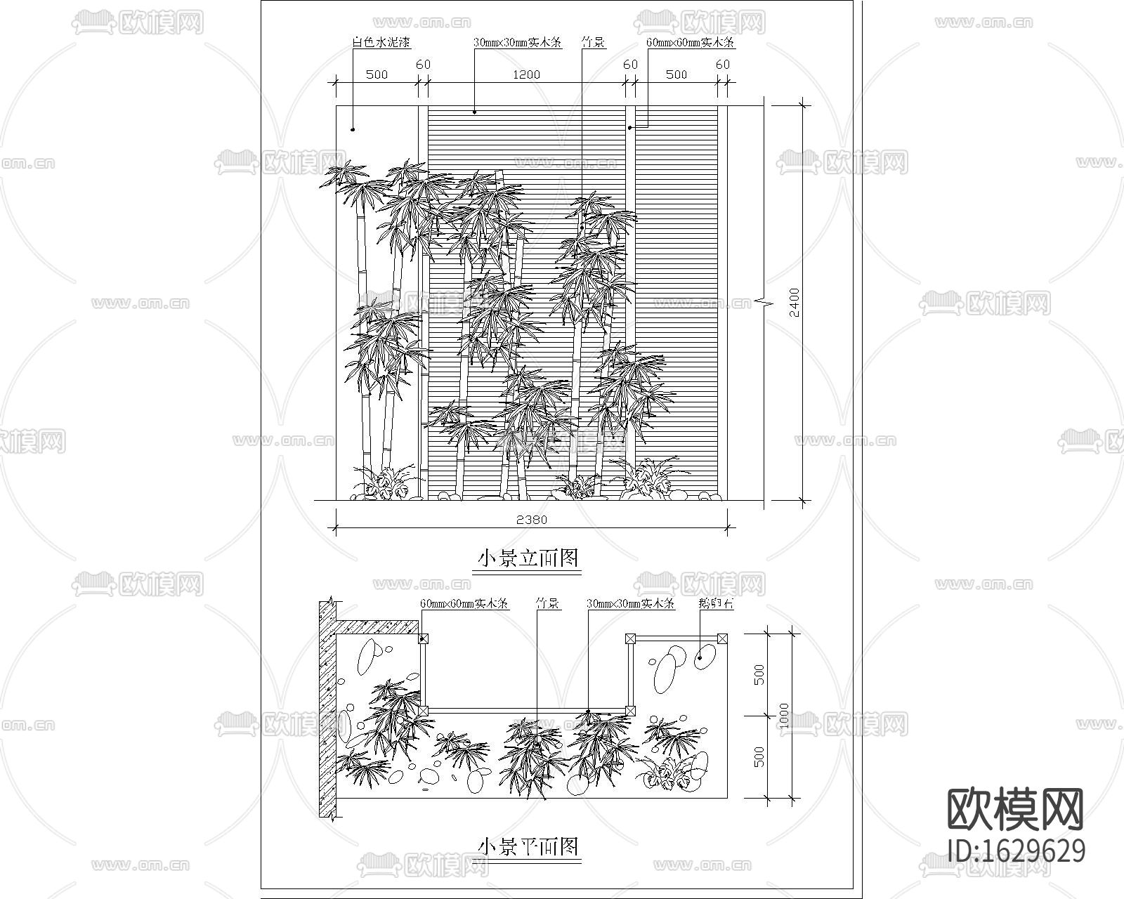 室内cad施工图下载（渲染图5）