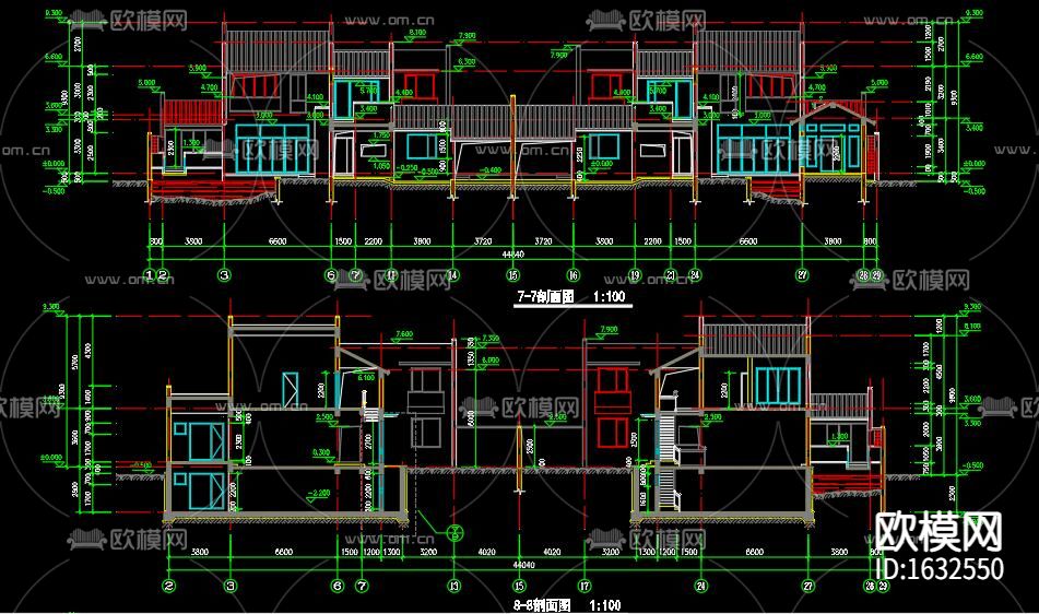 新中式别墅下载（渲染图6）
