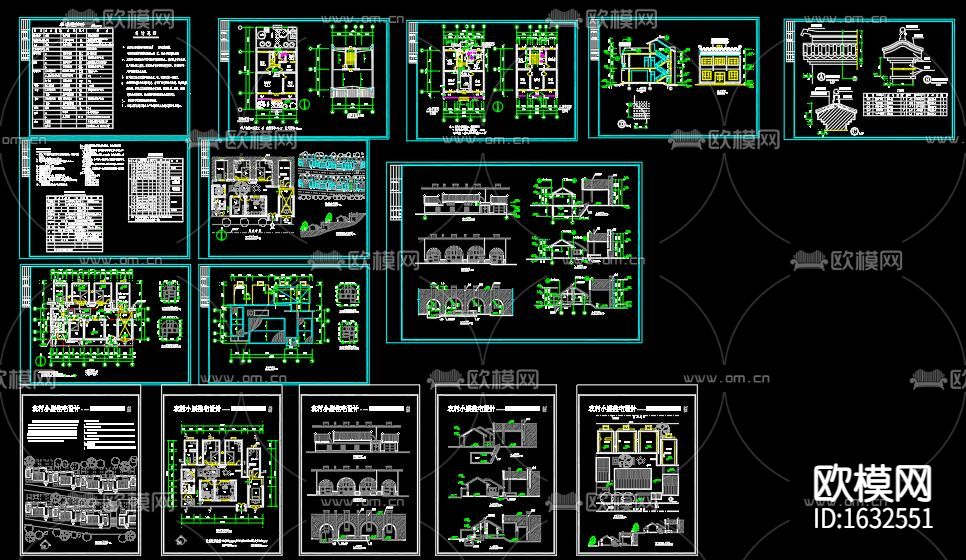 农村住宅下载（渲染图10）