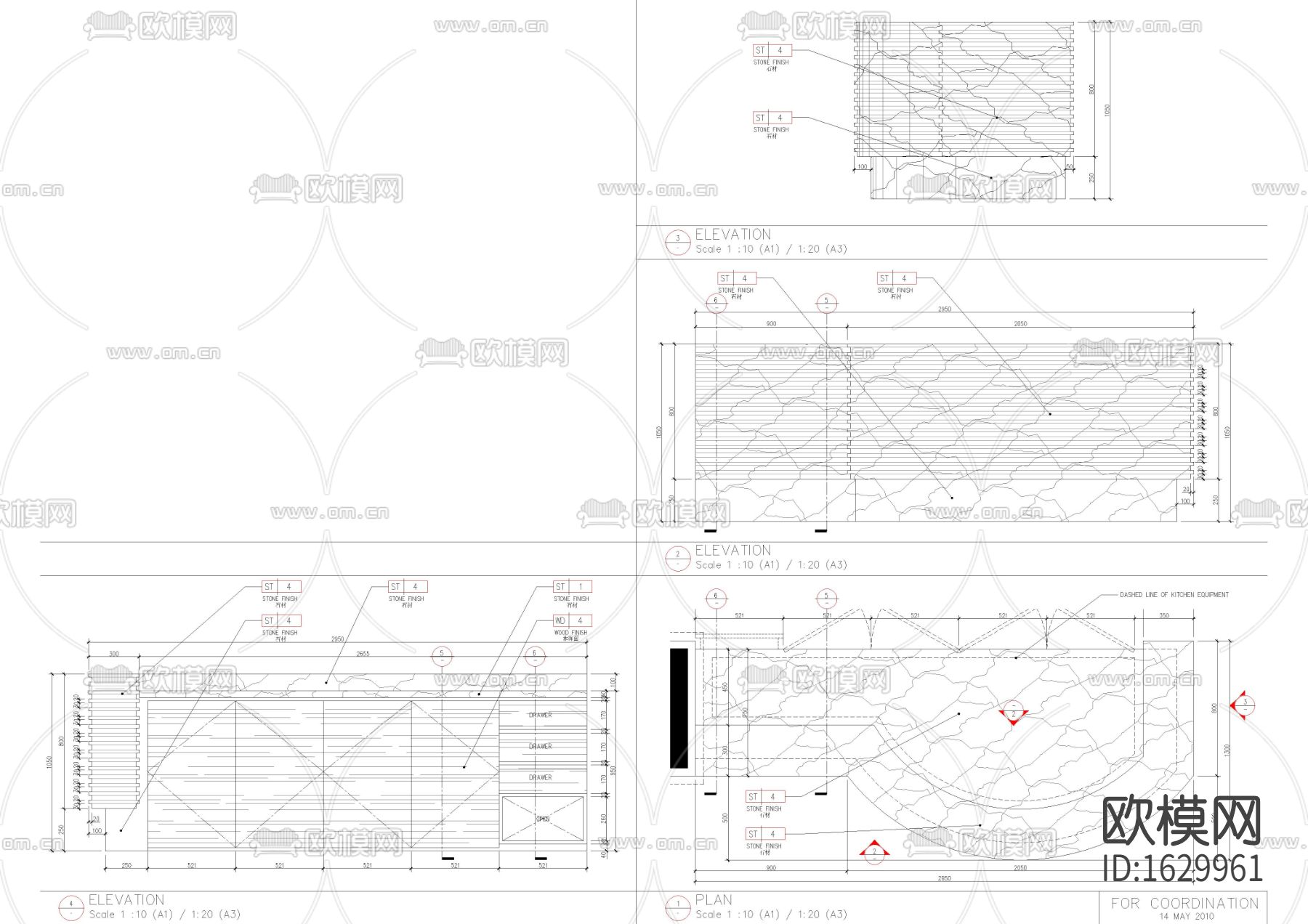 接待台节点大样图下载（渲染图1）