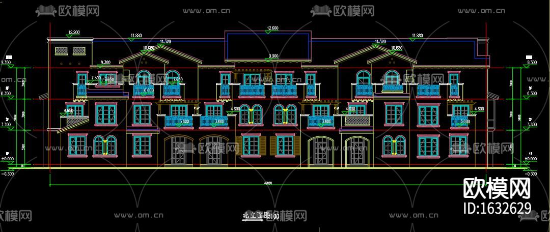 地中海别墅下载（渲染图9）
