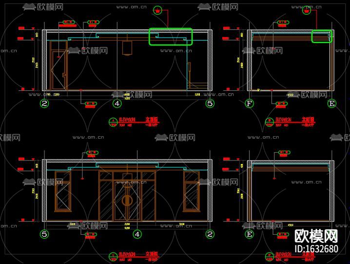四合院室内外建筑下载（渲染图9）