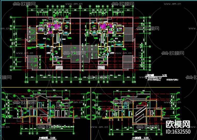 新中式别墅下载（渲染图4）
