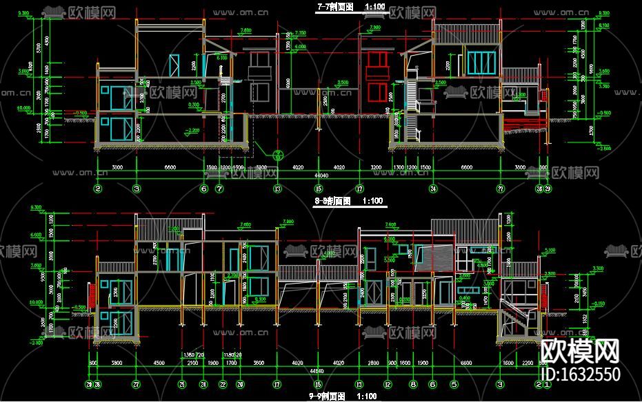 新中式别墅下载（渲染图7）