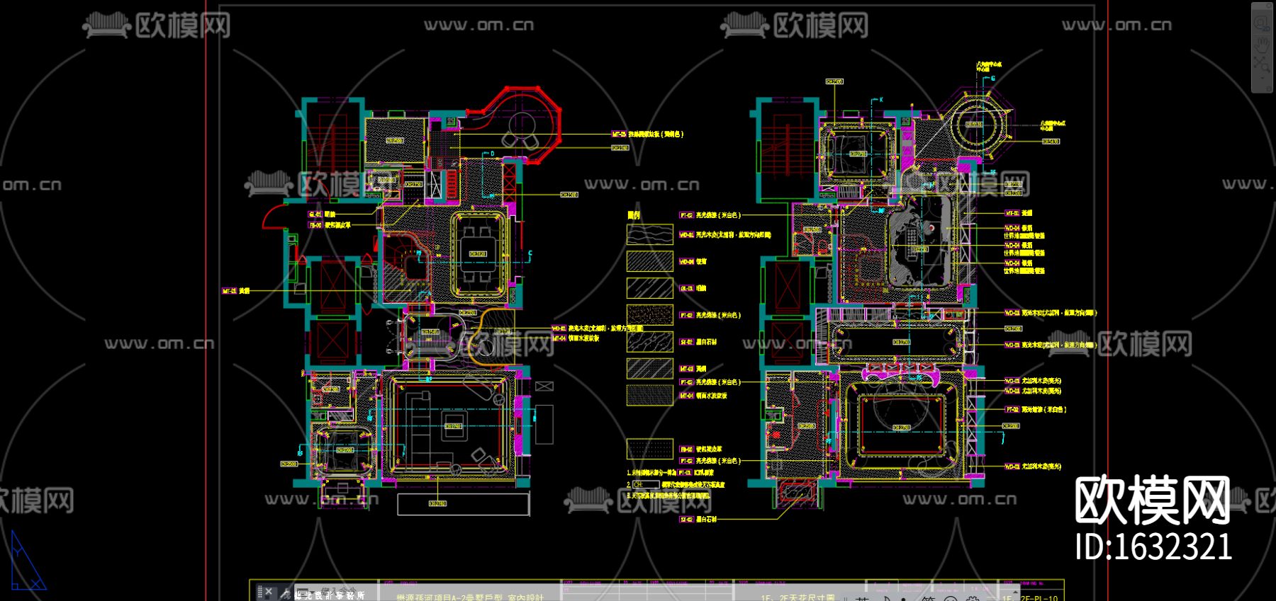 北京某奢华叠墅样板房设计方案下载（渲染图9）