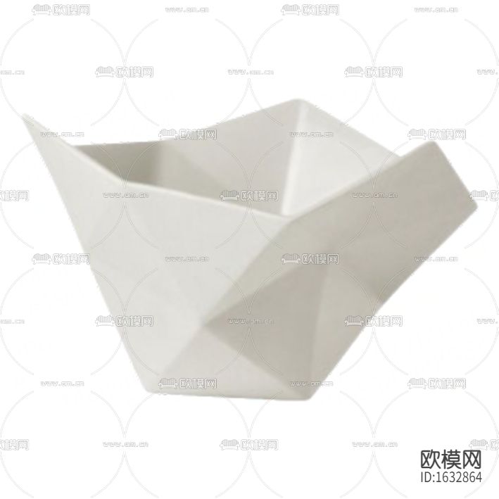 现代简约几何陶瓷碗餐具下载