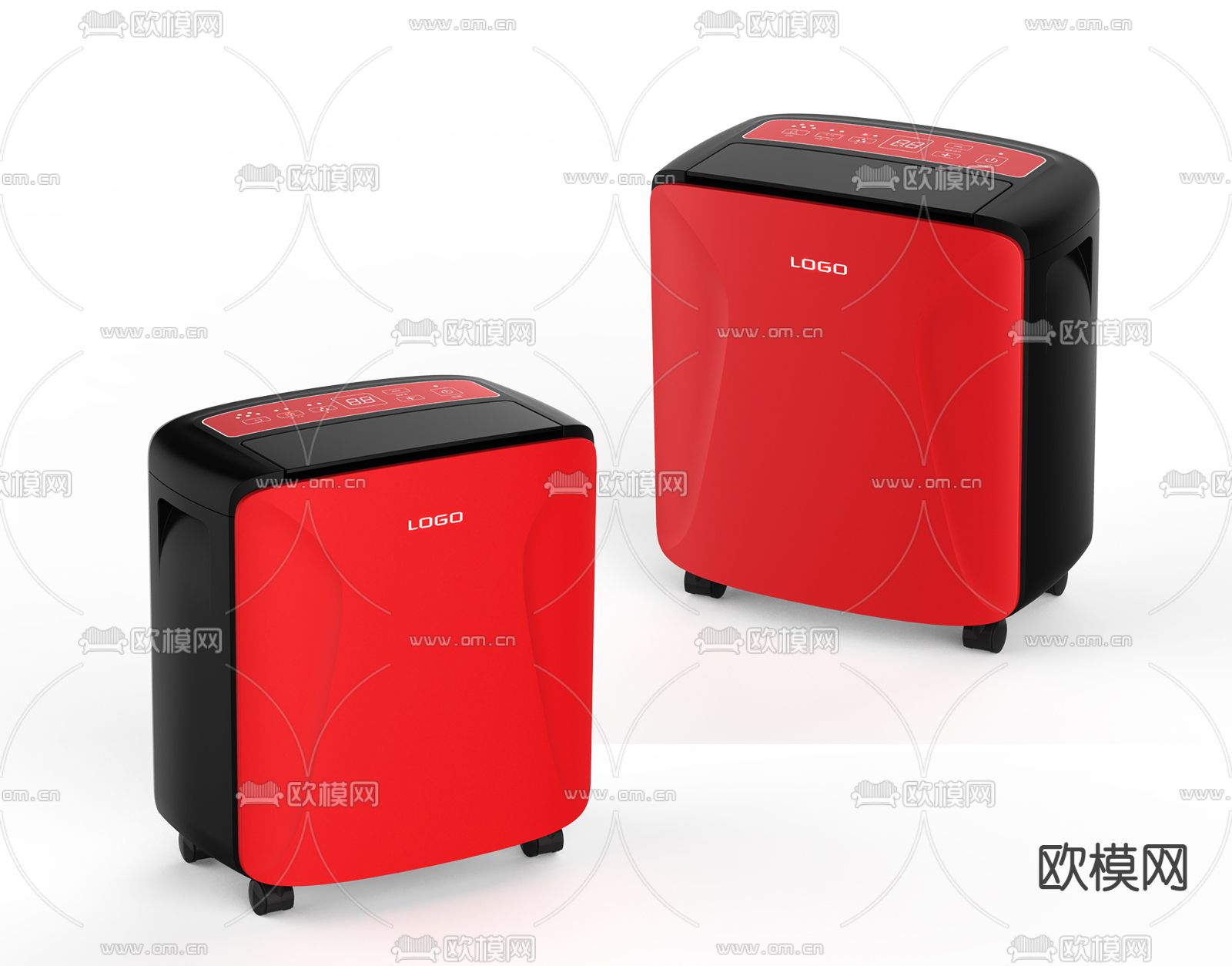 现代电器除湿机3d模型下载