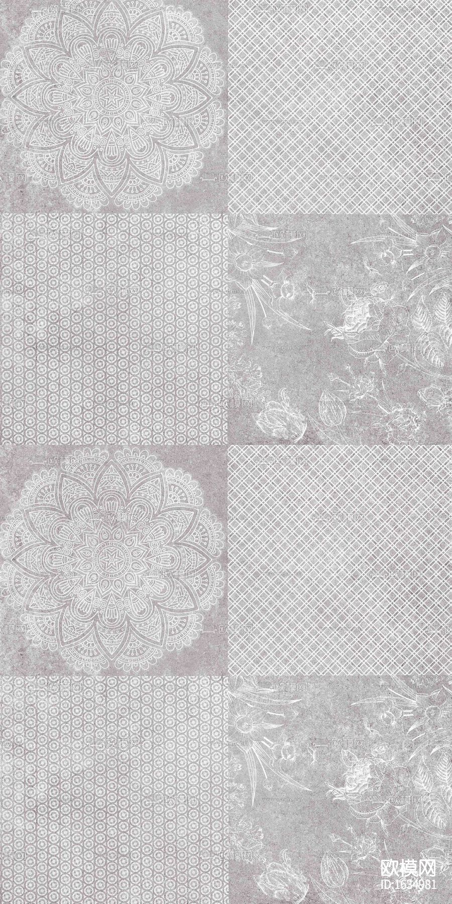 拼花瓷砖下载（渲染图6）