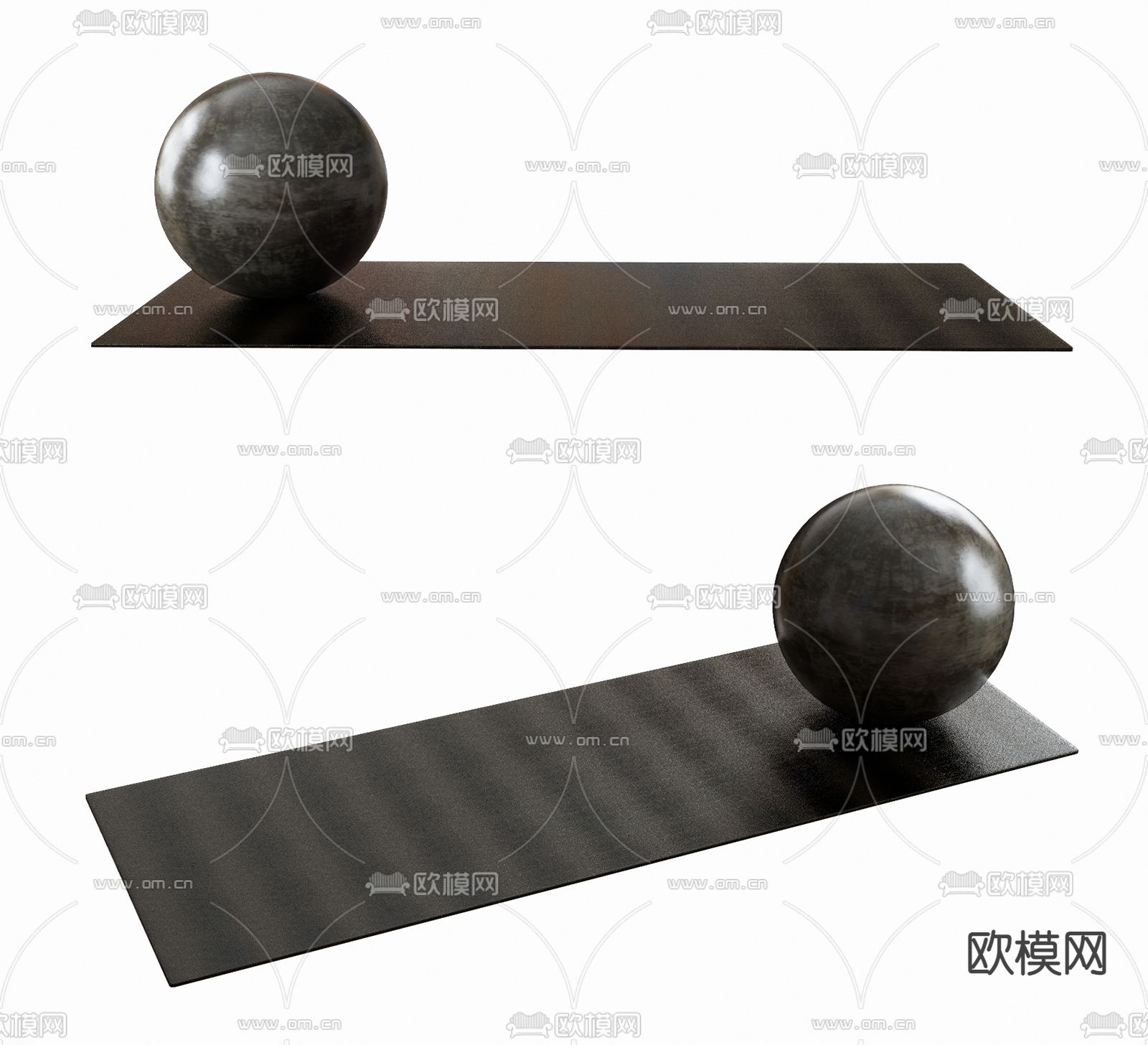 现代瑜伽垫su模型