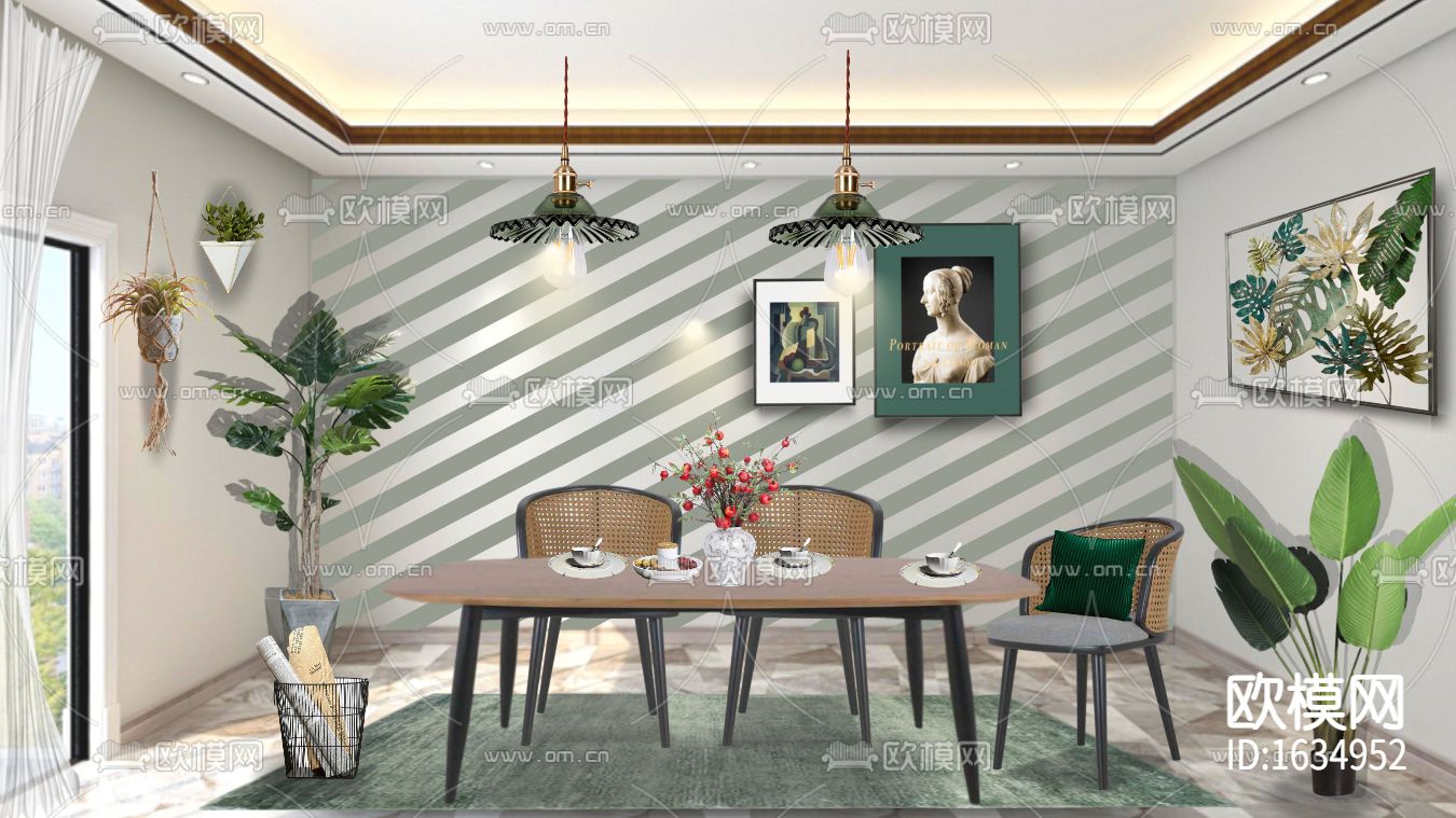 北欧休闲小清新餐厅