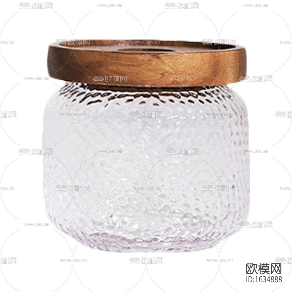 北欧简约玻璃储物罐