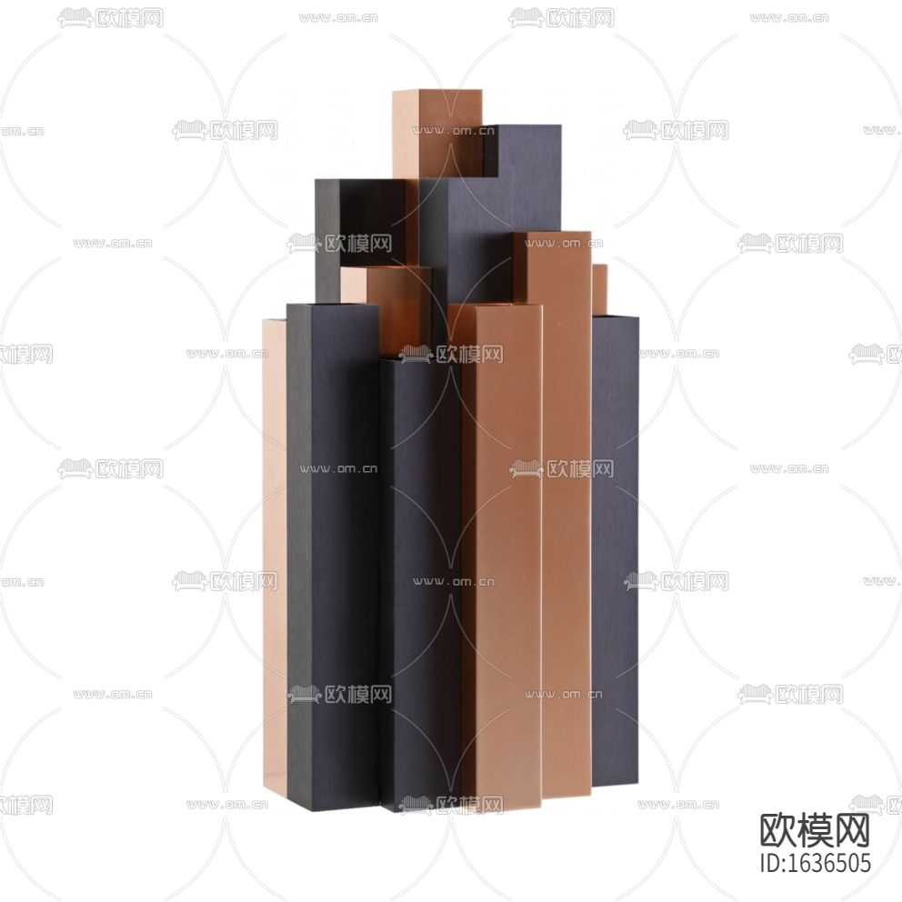 现代轻奢创意金属摆件