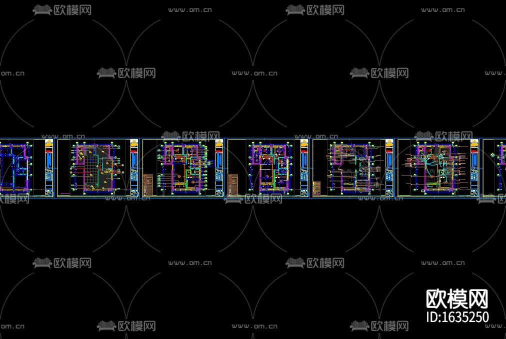 家装cad施工图下载（渲染图1）