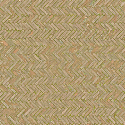  创意斜铺户外地砖 