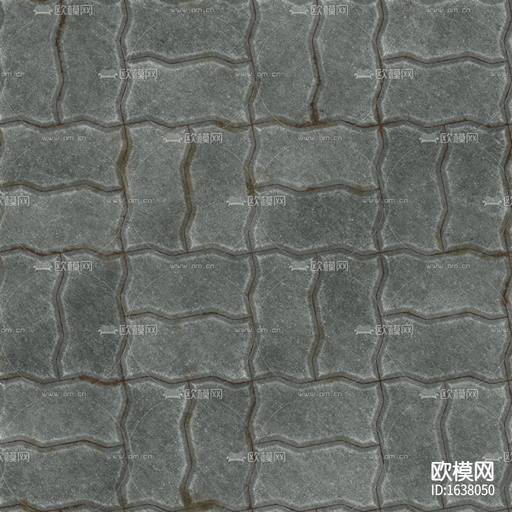 灰色创意波浪纹户外地砖下载