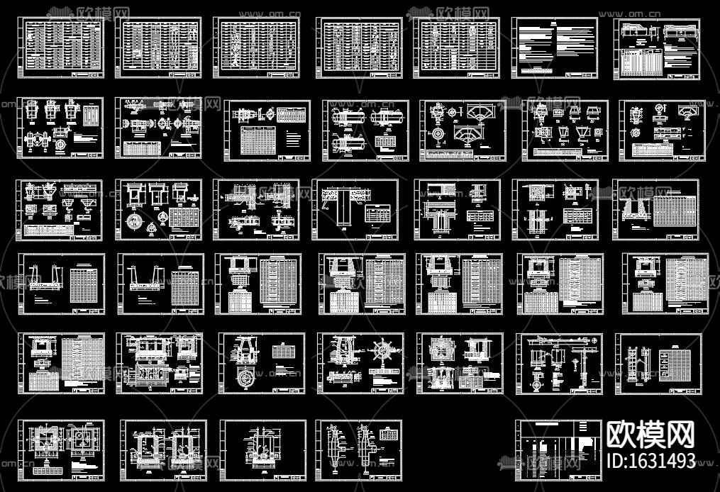 给排水通用图集cad施工图下载（渲染图9）