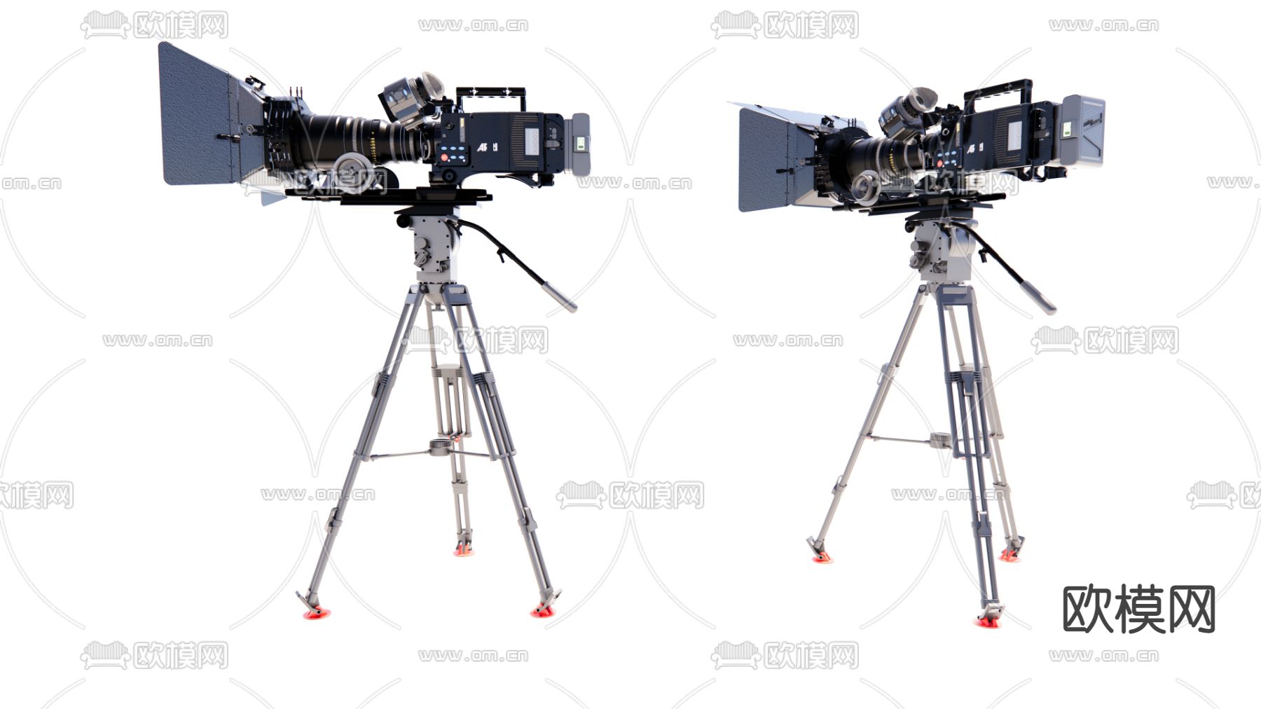 现代摄像机su模型下载（渲染图1）