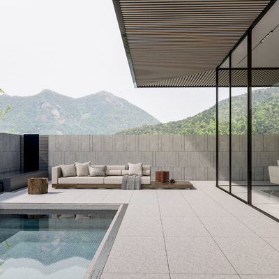  现代别墅露台阳光房su模型 