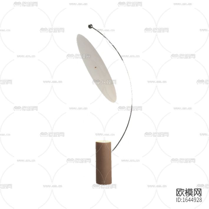 北欧极简不锈钢玻璃落地灯下载