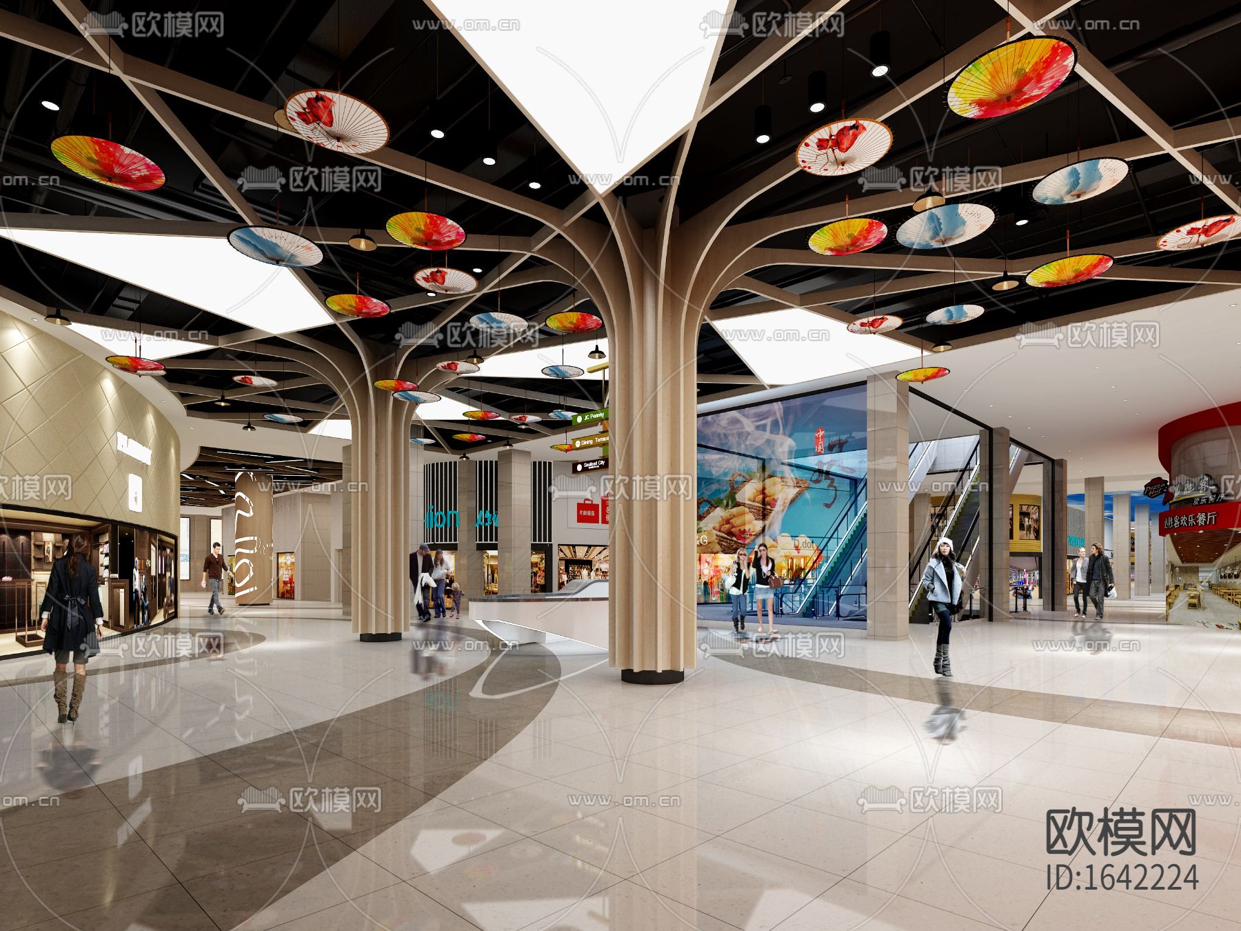 云南蒙自-南湖荟第一城概念方案下载（渲染图4）