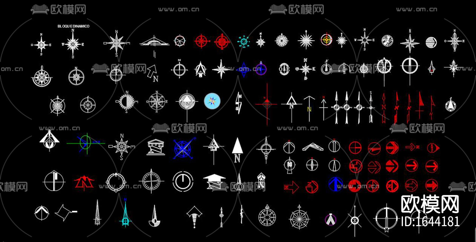 指南针cad图库下载（渲染图1）